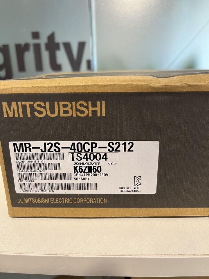 new 1PC Mitsubishi MR-J2S-40CP-S212 SERVO DRIVE MRJ2S40CPS212 ping - MITSUBISHI
