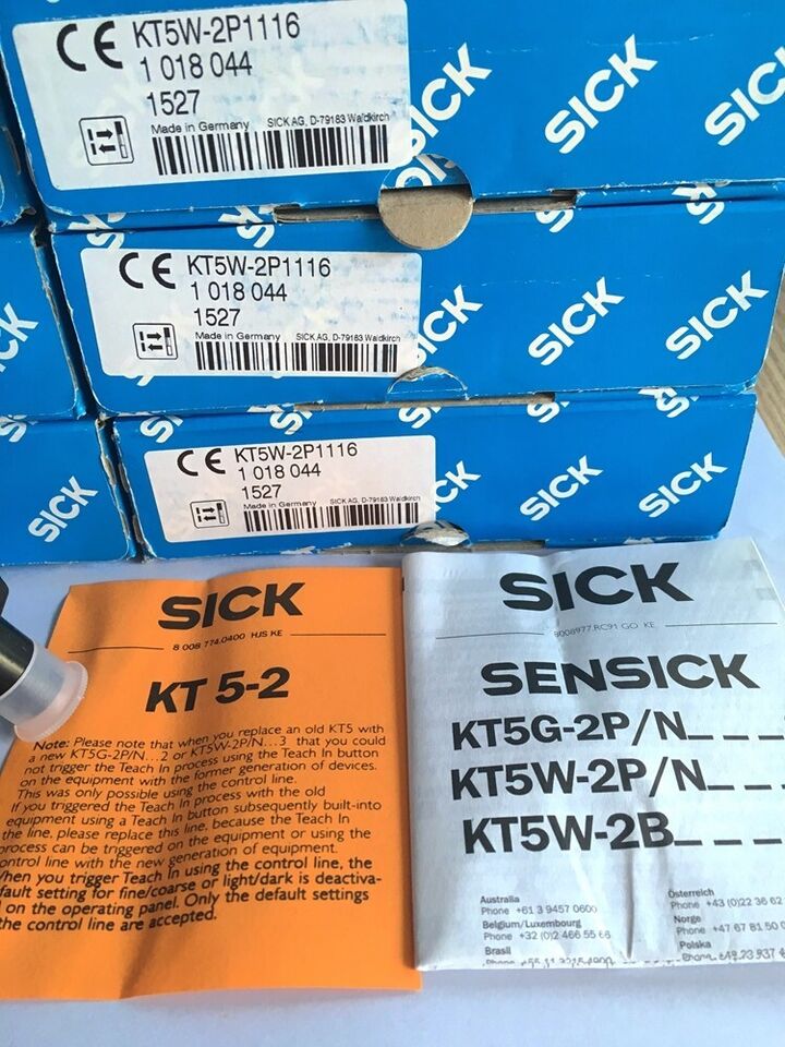 1-Piece Sick KT5W-2P1116 Color Sensor Ping - SICK