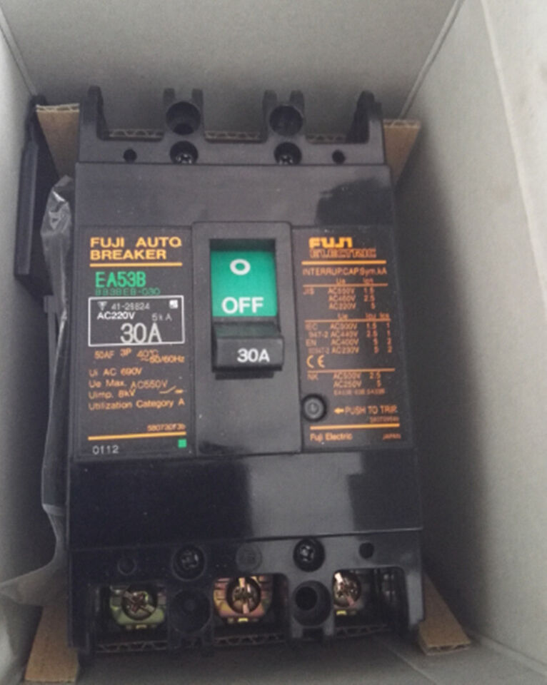 new Fuji EA53B 30A Circuit Breaker 1PC ping - FUJI