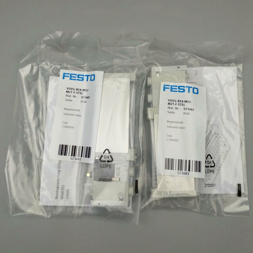 new 1PC Festo VUVG-B14-M52-MZT-F-1T1L 573483 Solenoid Valve Expedited Shpping - FESTO
