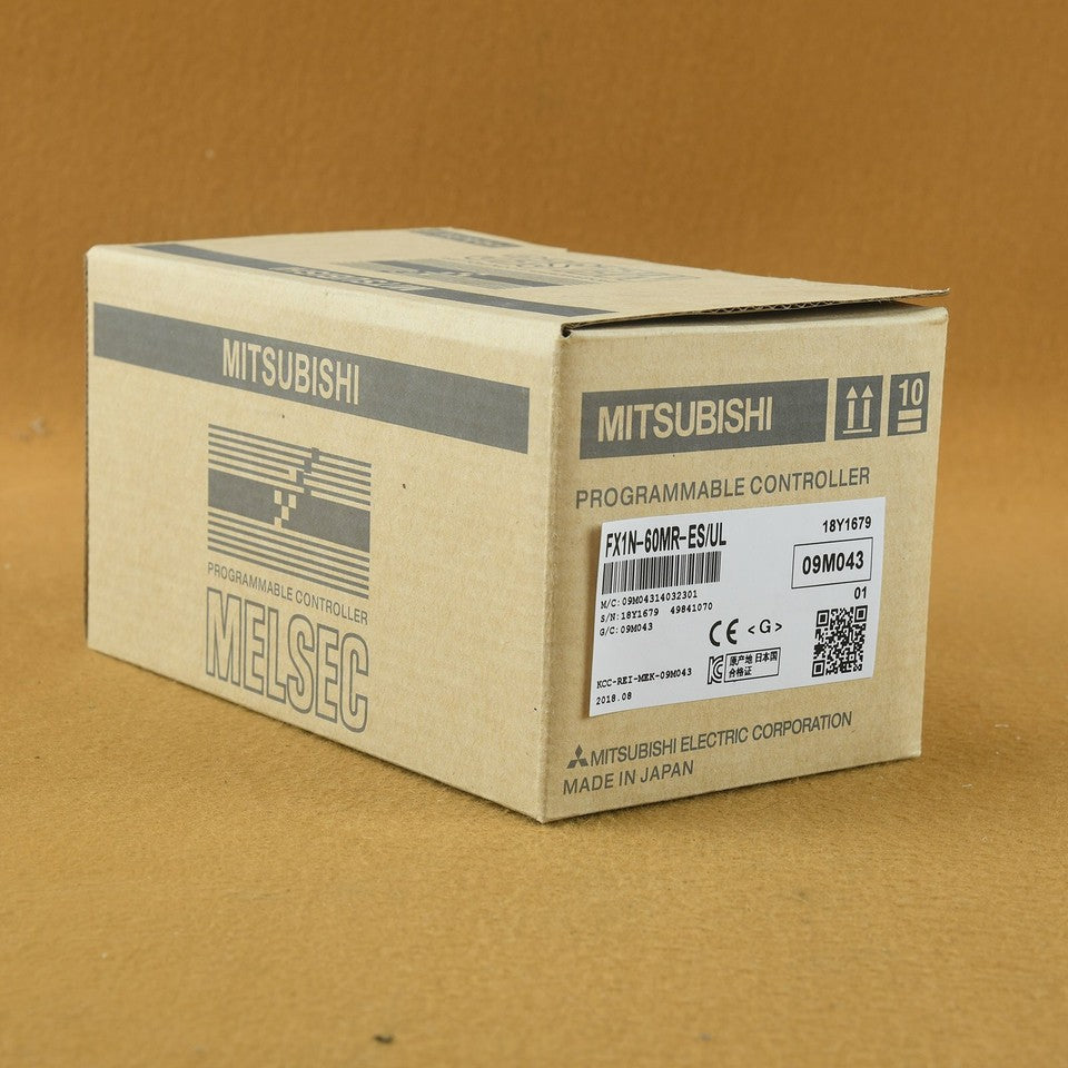 new 1PC Mitsubishi FX1N-60MR-ES/UL PLC FX1N60MRES/UL ping