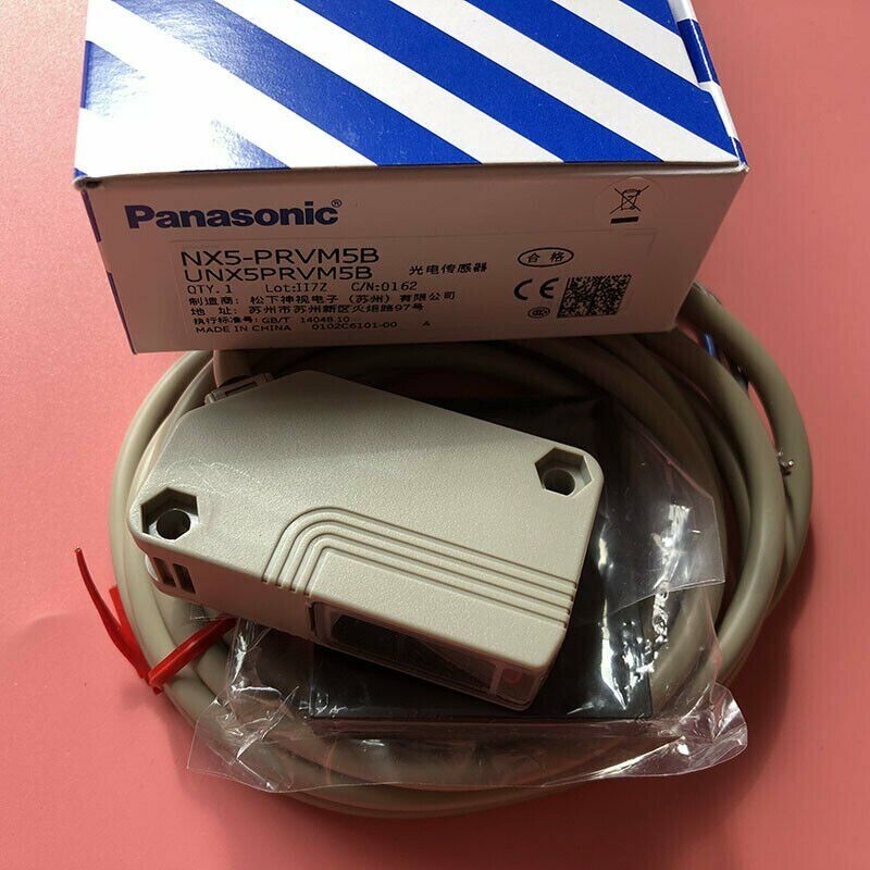 new Panasonic NX5-PRVM5B Photoelectric Sensor 1PC NX5PRVM5B - PANASONIC