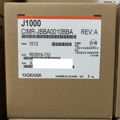 new 1PC Yaskawa CIMR-JBBA0010BBA Inverter In Box ping