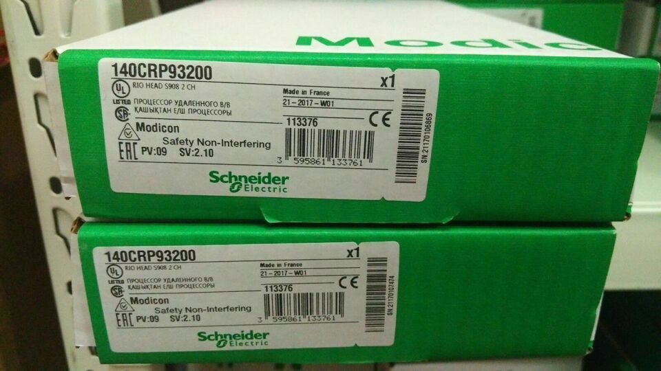 new 1PC Schneider 140CRP93200 RIO HEAD Module In Box ping - SCHNEIDER