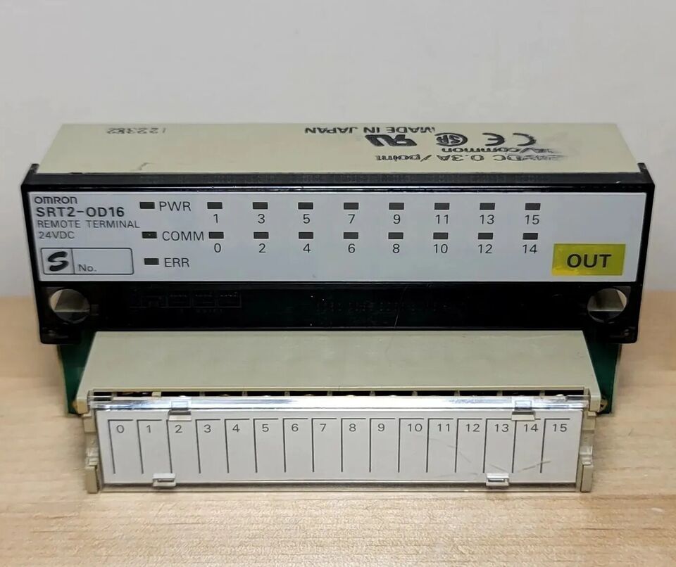 new Omron SRT2-OD16 PLC Module One SRT2OD16 - OMRON