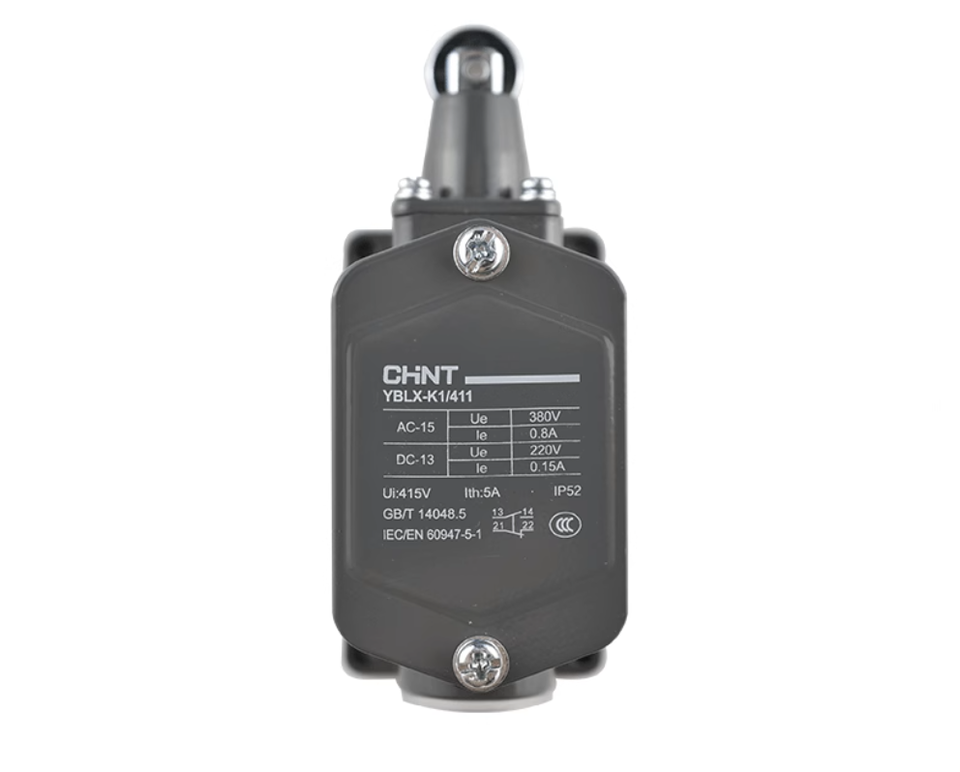 5PCS CHNT Limit Switch YBLX-K1/411 Roller Direct-acting Switch - YBLX