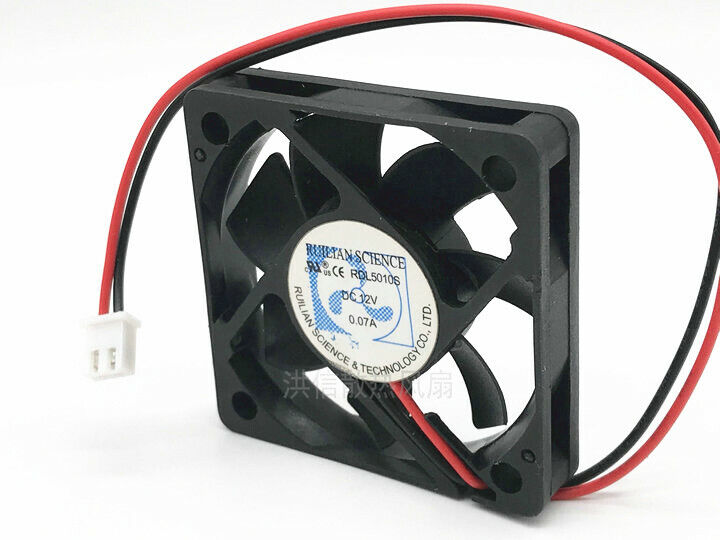 new 1PC For RDL5010S DC12V 0.07A 5CM Mute Cooling Fan - KOEED