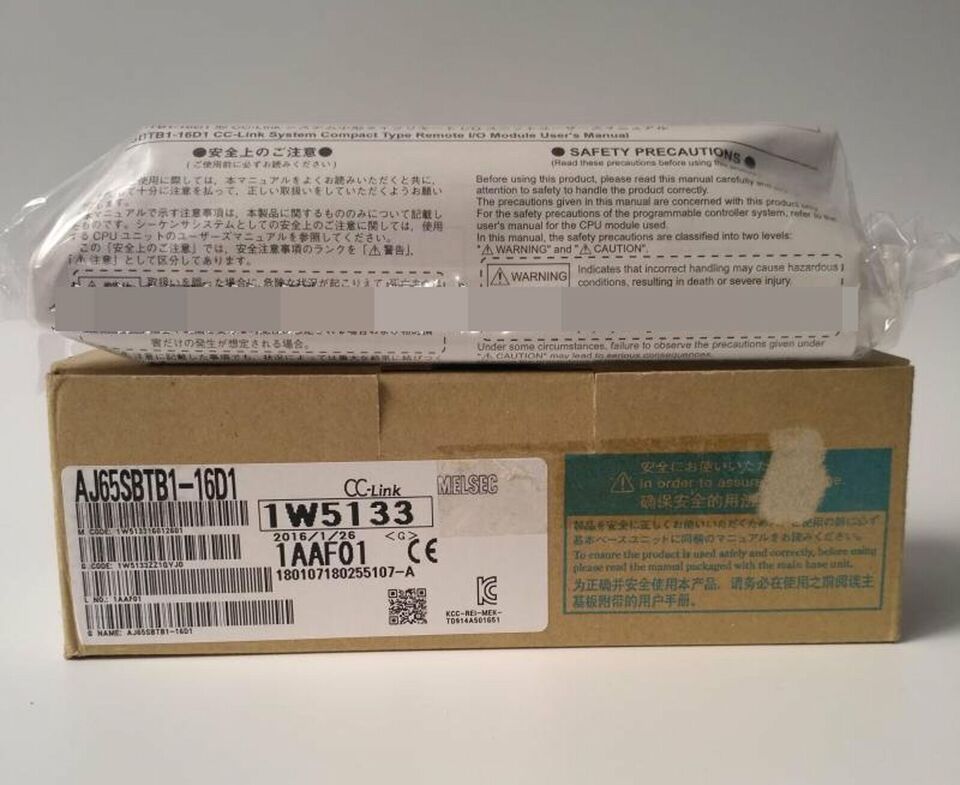 1PC Mitsubishi AJ65SBTB1-16D1 PLC Module - MITSUBISHI