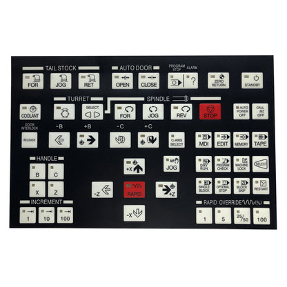 new For Hyundai Kia Wia Kiaturn SKT CNC Lathe Operating Membrane Key Film Overlay - HYUNDAI KIA