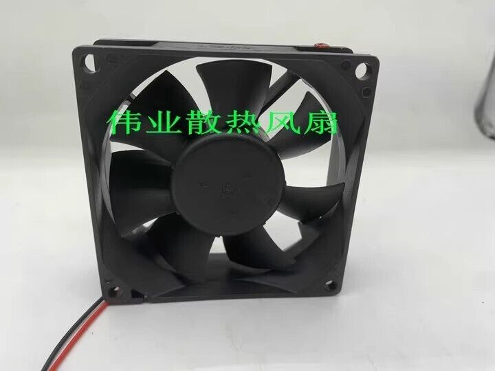 used 1Pcs  2 wires welding machine cooling fan YTD248025S DC24V 0.23A 8025 8CM