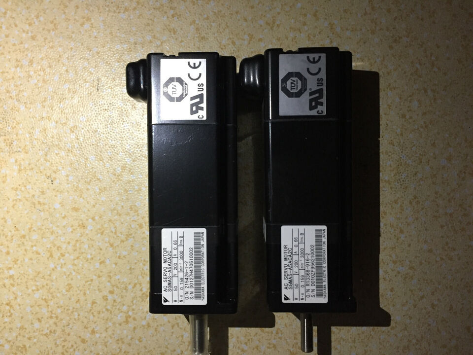 Yaskawa SGMAS-A5ACA2C Servo Motor - 1 Piece - YASKAWA