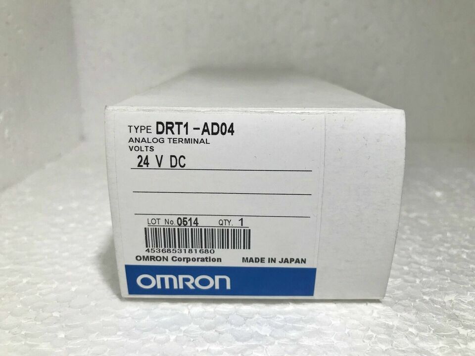 new One OMRON DRT1-AD04 Programmable Control Module ping DRT1AD04 - OMRON