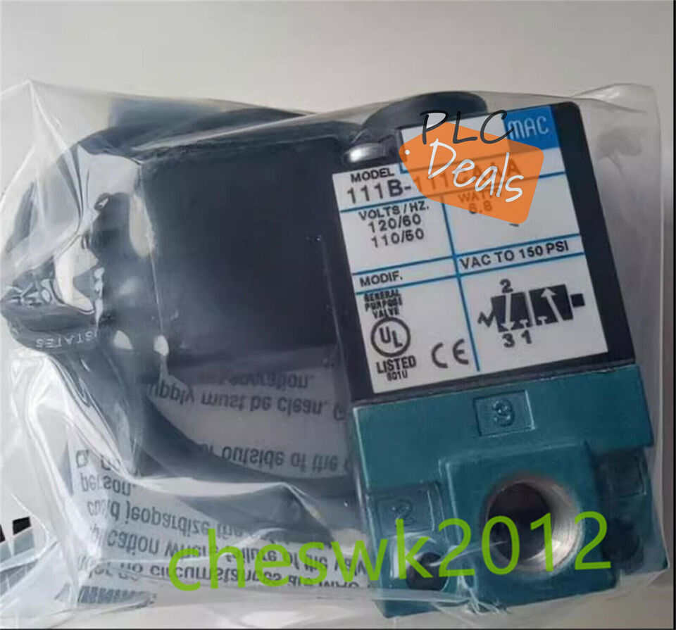 new 1PC MAC Solenoid Valve 111B-111CAAA - MAC