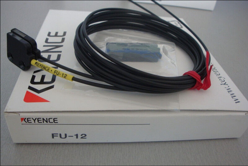 new KEYENCE FU-12 Digital Fiber Optic Sensor FU12 Cable