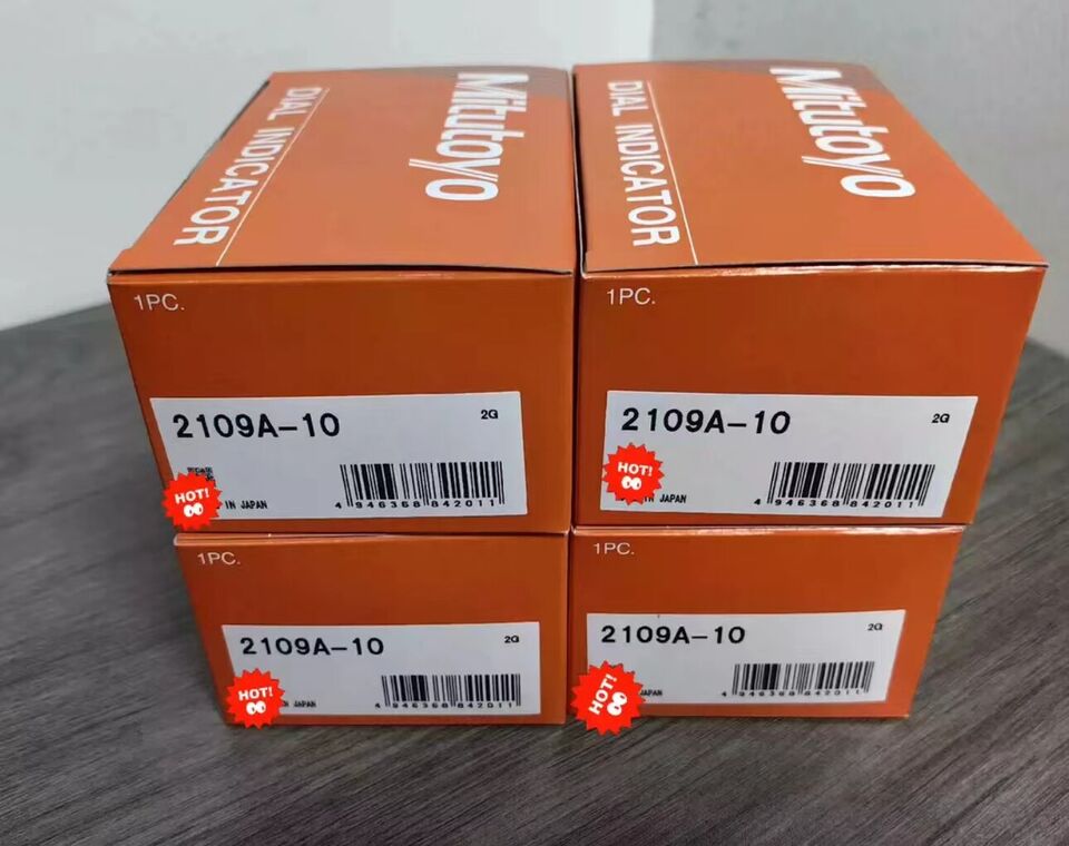 new 1PC Mitutoyo 2109A-10 Micron Dial Indicator 0-1mm 0.001 - MITUTOYO