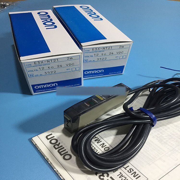 new Omron E3X-NT21 Photo Fiber Amplifier Sensor One E3XNT21 - OMRON