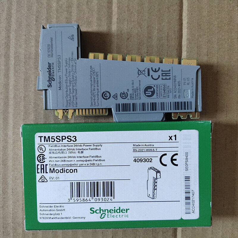 new 1PC Schneider TM5SPS3 PLC Module In Box ping - SCHNEIDER