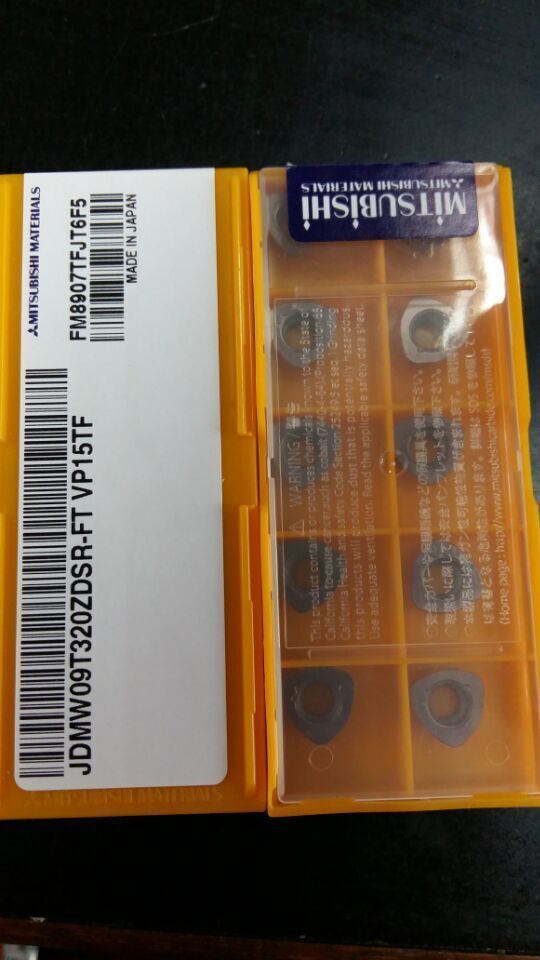 new 10pcs/box Mitsubishi JDMW09T320ZDSR-FT VP15TF Carbide Inserts - MITSUBISHI