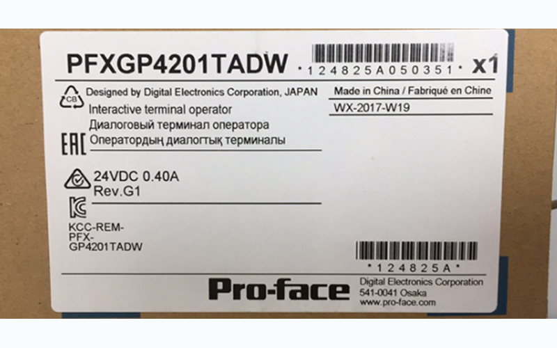 new 1PC Pro-face PFXGP4201TADW Touch Screen  In Box ping