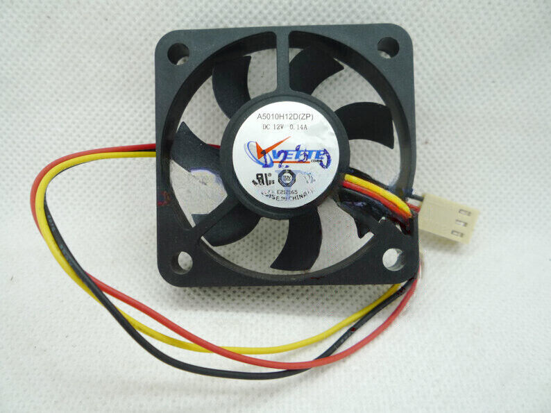 New 1-PC A5010H12D 12V 0.14A 5cm Fan - VETTE