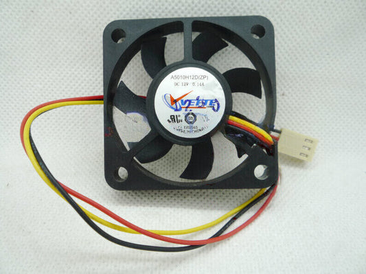 New 1-PC A5010H12D 12V 0.14A 5cm Fan - VETTE