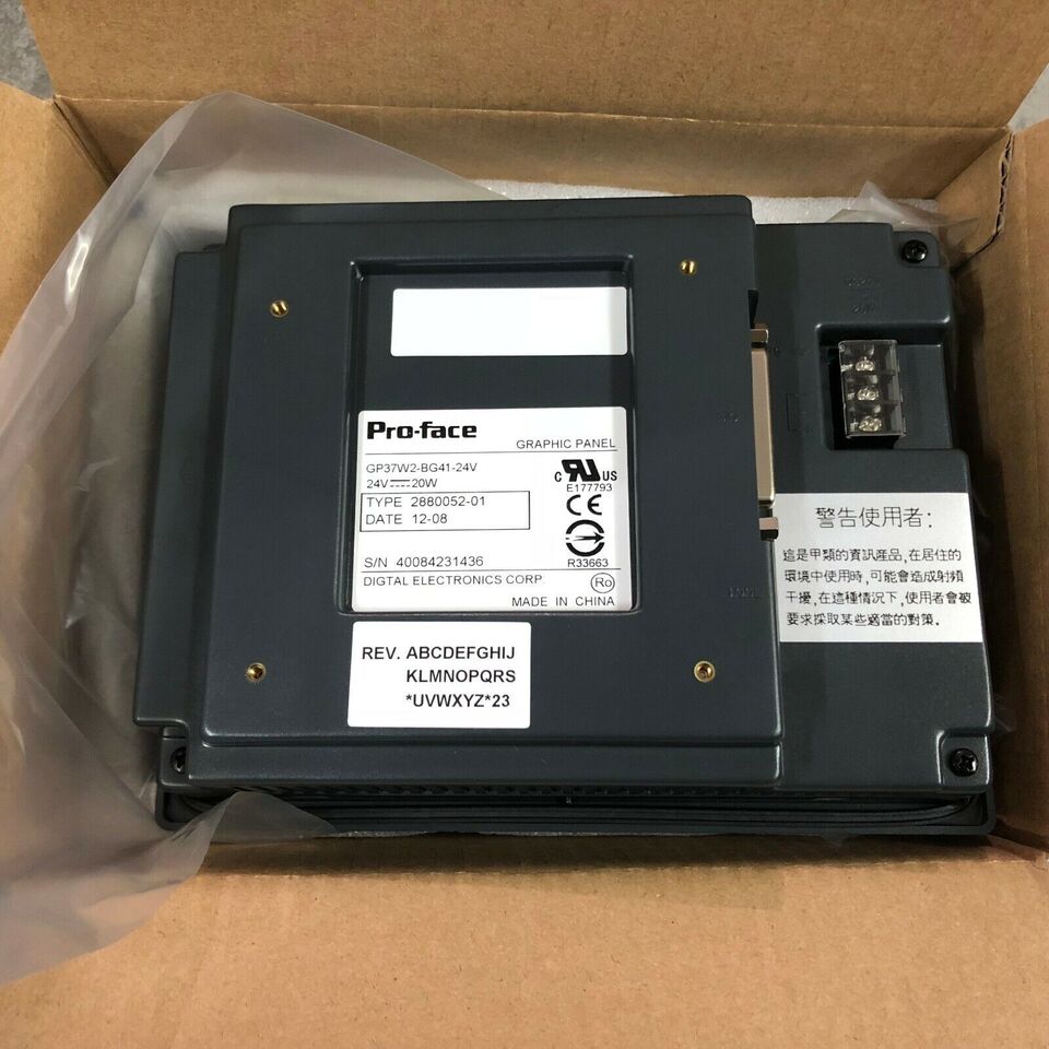 new 1PC Pro-face GP37W2-BG41-24V Touch Screen ping