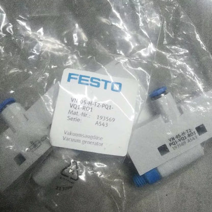 new Festo VN-05-H-T2-PQ1-VQ1-RO1 193569 Vacuum Generator One - FESTO