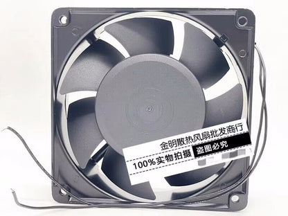new 1 pcs aluminum frame AC cooling fan 12038 12CM PM1238HA1B-7 100-120V - PLCTECH