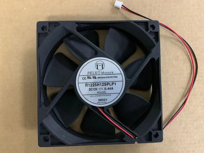 new 1PC large air volume chassis fan MOTORS R1225H12SPLP1 12025 12CM 12V 0.44A - MOTORS