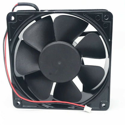 used 1PC inverter fan metal frame KD2412AMBX-6A 12038 12CM 24V 7.2W - KOEED