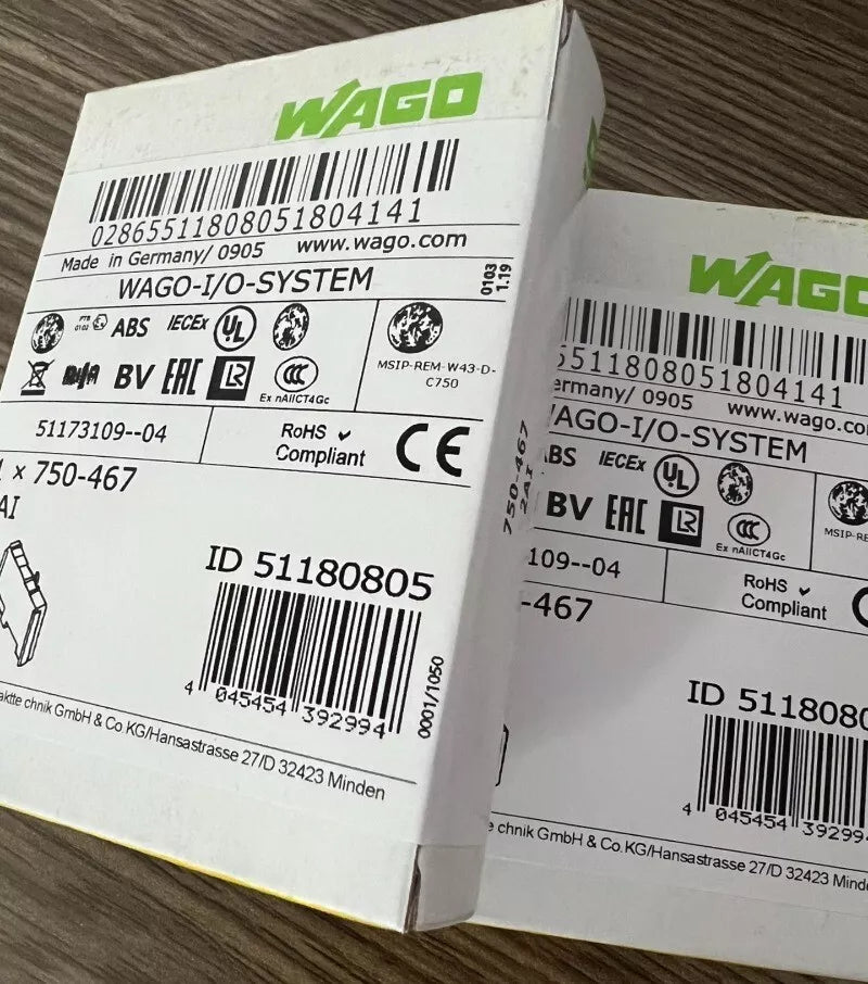new 1PC Wago 750-467 PLC Module 750467 In Box ping - WAGO