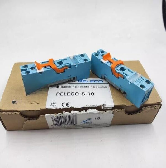 new Box/10Pcs RELECO S-10 S10 for C10-A10X Series Relay Base - RELECO