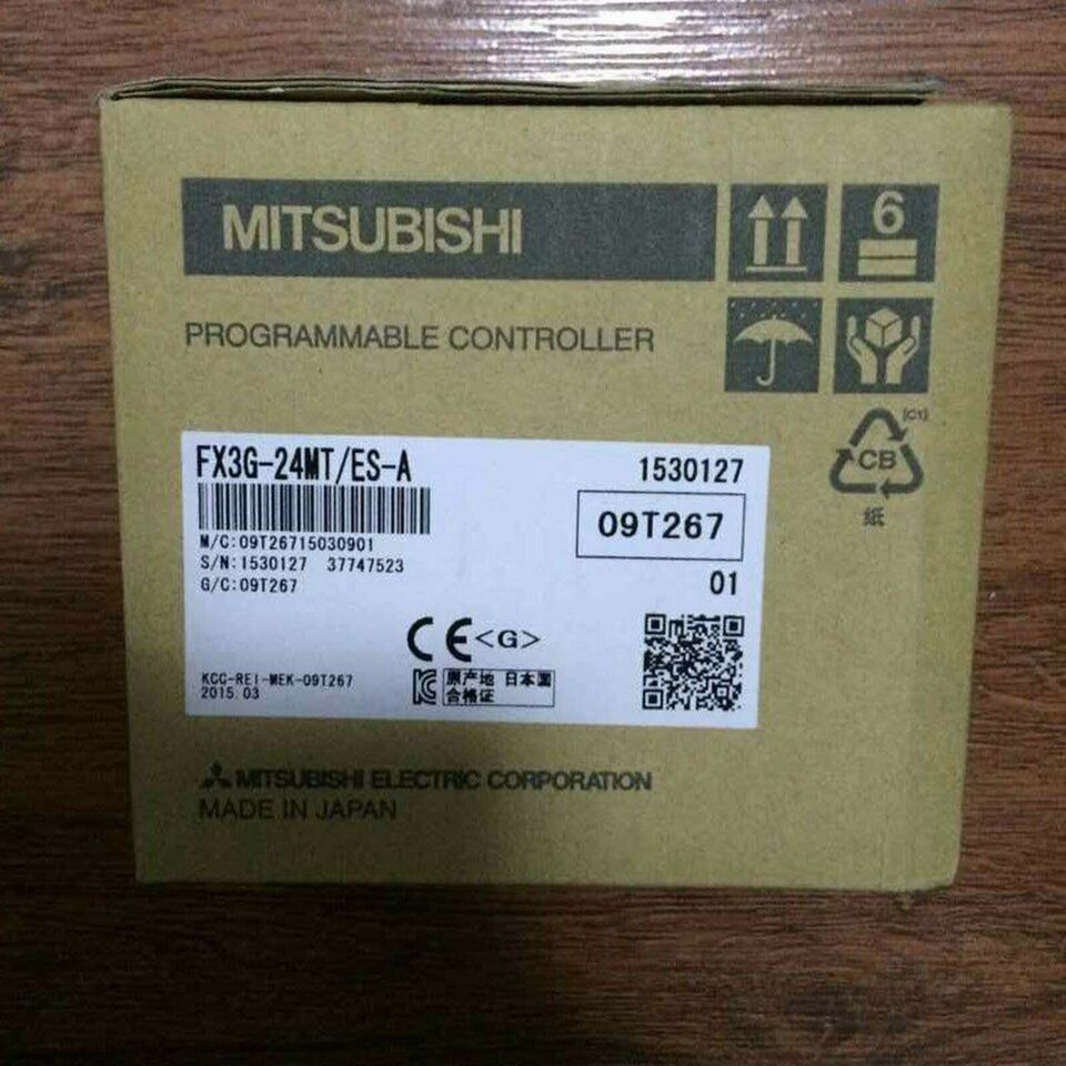 New 1PC Mitsubishi FX3G-24MT/ES-A PLC Module In Box Ping - MITSUBISHI
