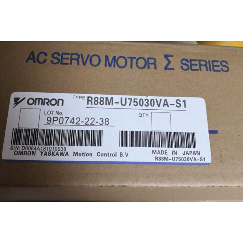 new 1PC  Omron R88M-U75030VA-S1 Servo Motor In Box ping