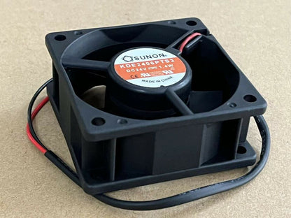 new 1pc Cooling Fan 60*60*25MM 2pin KDE2406PTS3 24V 1.4W - KRONODRIVES