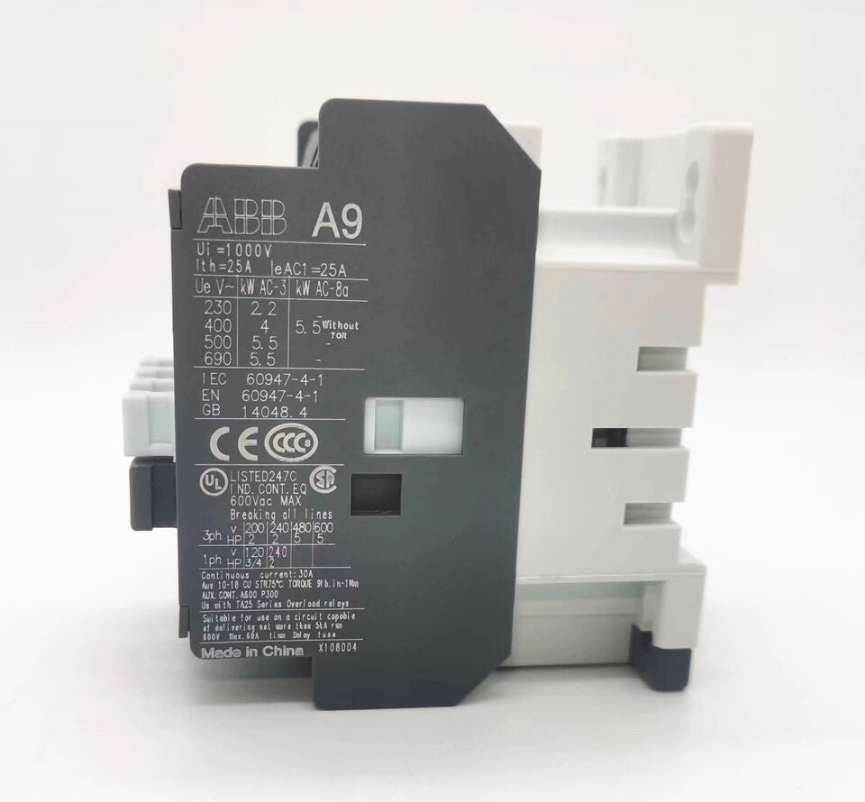 new ABB contactor A9-30-01 220V~230V