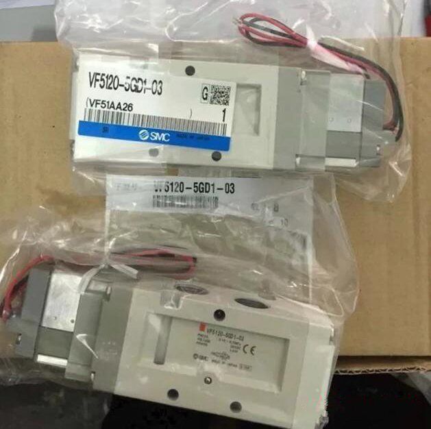 new 1PC SMC VF5120-5GD1-03 Solenoid Valve VF51205GD103 - SMC