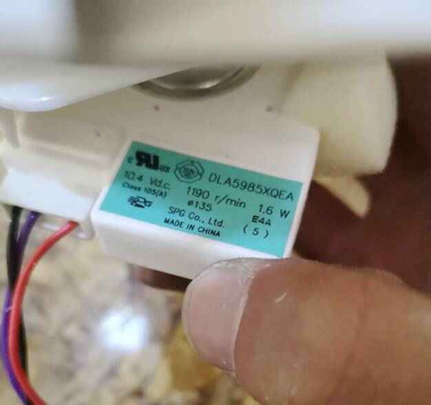 new 1PC DLA5985XQEA DC10.4V Refrigerator Fan - DLA