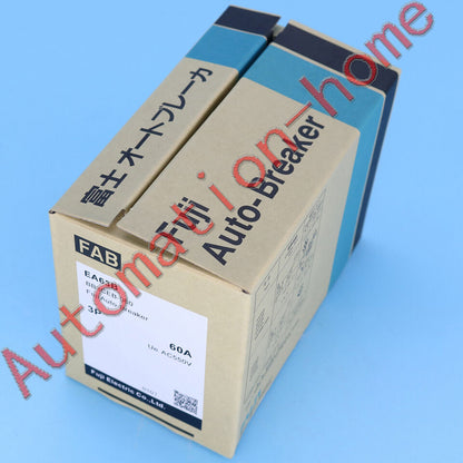 1PCS FUJI ELECTRIC EA63B 60A Circuit Breaker - FUJI ELECTRIC