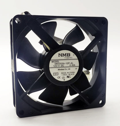 new 1PC 3pin 41.3 CFM Silent Cooling Fan 08025SA-12P-AL 12V 0.30A 80*80*25mm - OMRON