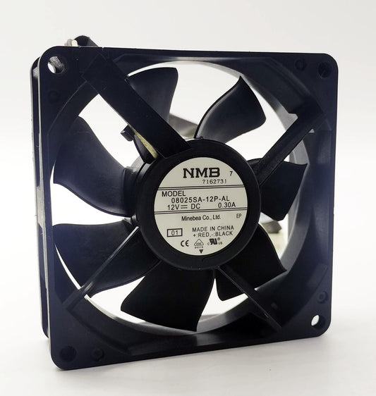 new 1PC 3pin 41.3 CFM Silent Cooling Fan 08025SA-12P-AL 12V 0.30A 80*80*25mm - OMRON