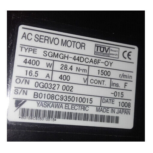 new 1PC YASKAWA SGMGH-44DCA6F-OY Servo Motor In Box ping - YASKAWA
