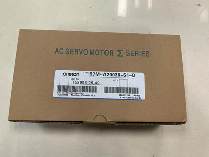 new Omron R7M-A20030-S1-D Servo Motor One ping R7MA20030S1D - OMRON