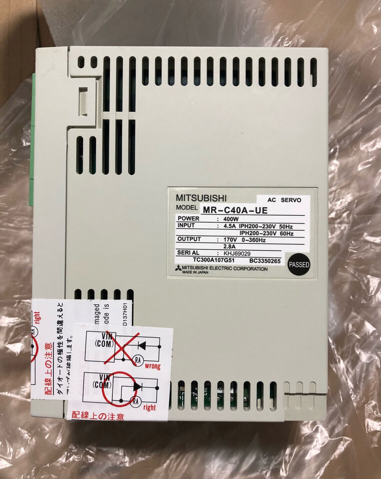 1PC Mitsubishi MR-C40A-UE Servo Drive MRC40AUE ping - MITSUBISHI