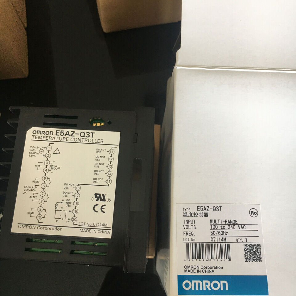 Omron E5AZQ3T Temperature Controller: High-Quality Thermometer with 3-Temperature Modes - OMRON