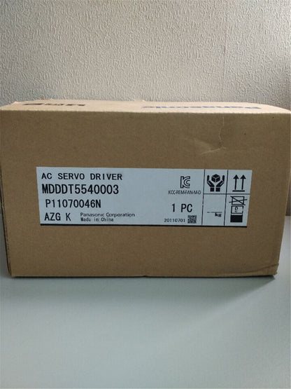 new 1PC PANASONIC AC Servo drive MDDDT5540003 ping In Box - PANASONIC