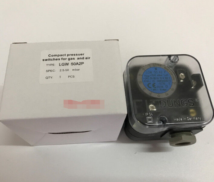 new One  DUNGS LGW50A2P Pressure Switch In Box