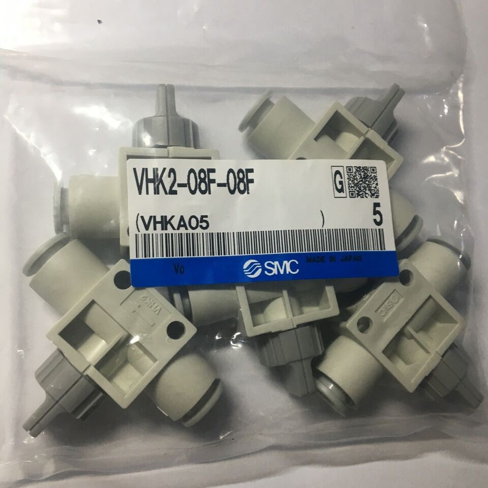 new 5PCS SMC VHK2-08F-08F Hand-operated Valves VHK208F08F - SMC