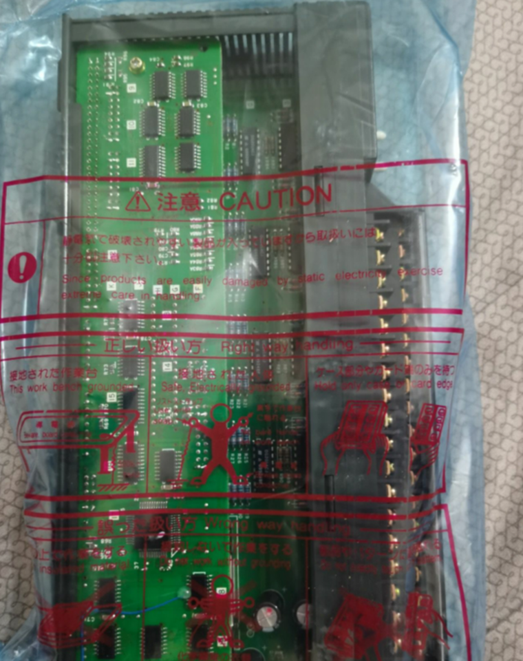 new Mitsubishi A68DAV PLC Analog Output Unit MELSEC ping - MITSUBISHI
