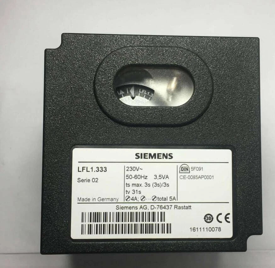 new  One SIEMENS LFL1.333 Gas Burner Program Controller Serie 02 LFL1.333